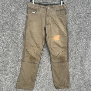 Kuhl Mens 32x30 Radikl Hiking Pants Brown Outdoor Casual‎ Workwear